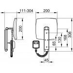 Keuco iLook_move Lusterko kosmetyczne, podświetlane, Chrom 17613019001