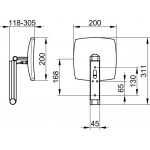 Keuco iLook_move Lusterko kosmetyczne, podświetlane, Chrom 17613019003
