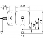 Keuco iLook_move Lusterko kosmetyczne, podświetlane, Chrom 17613019004