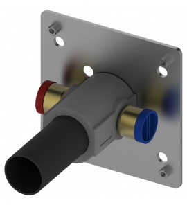 Keuco IXMO Funkcyjny zestaw podtynkowy do jednouchwytowych baterii umywalkowych 59916000075