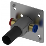 Keuco IXMO Funkcyjny zestaw podtynkowy do jednouchwytowych baterii umywalkowych 59916000075