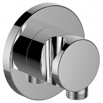 Keuco IXMO Przyłącze kątowe węża z uchwytem słuchawki prysznicowj, Chrom 59592010001