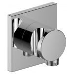 Keuco IXMO Przyłącze kątowe węża z uchwytem słuchawki prysznicowj, Chrom 59592010002