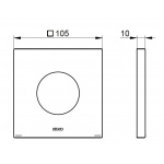 Keuco IXMO Rozeta dekoracyjna do zaworu, Chrom 59556010092