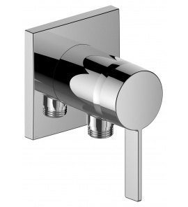 Keuco IXMO SOLO Bateria jednouchwytowa podtynkowa z przyłączem węża, Chrom 59552019502