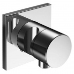 Keuco IXMO Zawór dwudrożny odcinająco-przestawny podtynkowy z przyłączem węża i uchwytem słuchawki prysznicowej DN 15, Chrom 59557010202