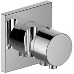 Keuco IXMO Zawór dwudrożny przestawny podtynkowy z przyłączem węża i uchwytem słuchawki prysznicowej DN 15, Chrom 59556011202