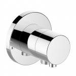 Keuco IXMO Zawór podtynkowy odcinający z przyłączem węża DN 15, Chrom 59541011101