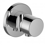 Keuco IXMO Zawór podtynkowy odcinający z przyłączem węża i uchwytem słuchawki prysznicowej DN 15, Chrom 59541010201