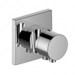 Keuco IXMO Zawór trzydrożny przestawny podtynkowy z przyłączem węża i uchwytem słuchawki prysznicowej DN 15, Chrom 59548011202