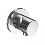 Keuco IXMO Zawór trzydrożny odcinająco-przestawny podtynkowy z przyłączem węża i uchwytem słuchawki prysznicowej DN 15, Chrom 59549010201