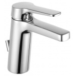 Keuco MOLL Bateria umywalkowa jednouchwytowa 120, z korkiem, Chrom 52702010000