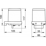 Keuco Moll Dozownik do mydła, Chrom 12752010100