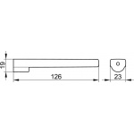 Keuco Moll Uchwyt na zapasowy papier toaletowy, Chrom 12763010000