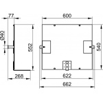 Keuco Plan Care Lustro uchylne 600x540 mm Chrom 34986012000