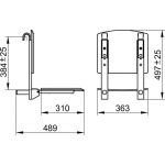Keuco Plan Care Podnoszone siedzisko, Chrom 34981010037