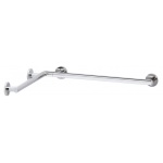 Keuco Plan Care Reling narożny prysznicowy/wannowy 797x797 mm, Chrom 34911016600