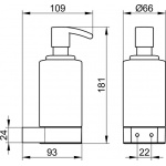 Keuco Plan Dozownik mydła w piance, Chrom 14957019000