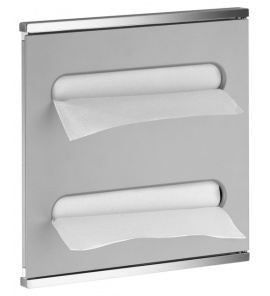 Keuco Plan Integral Moduł Umywalkowy 2, lewy, Chrom/aluminium 44985011701