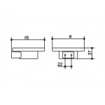 Keuco Plan Mydelniczka, Stal nierdzewna 14955079000