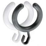 Keuco Plan Pierścień na zasłonkę 10 sztuk, Biały 14927000103