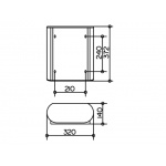 Keuco Plan Podajnik na ręczniki, Aluminium 14985170000