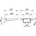 Keuco Plan Podnoszone siedzisko, Chrom 14983010037