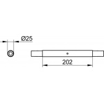 Keuco Plan Tuba łącząca, Chrom 14932010000