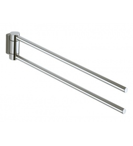 Keuco Plan Wieszak na Ręcznik Dwuramienny, Aluminium/chrom 14918170000