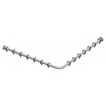 Keuco Plan Zestaw relingów na zasłonki prysznicowe, Chrom 14939011000