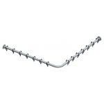 Keuco Plan Zestaw relingów na zasłonki prysznicowe, Chrom 14939011200