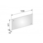 Keuco Royal Reflex 2 Lustro 577x1300 mm podświetlane 14296003500