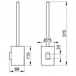 Keuco Smart.2 Wkład syntetyczny, Biały 14764000100