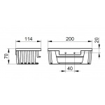 Keuco Solo Koszyk na gąbkę, Chrom 24942010100