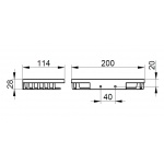 Keuco Solo Koszyk na gąbkę, Chrom 24942010000