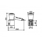 Keuco Universal Suszarka do Włosów, Wyk. Stal nierdzewna/ciemnoszary 14995070037