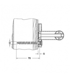 Keuco Zestaw montażowy Nr. 4 34990000200