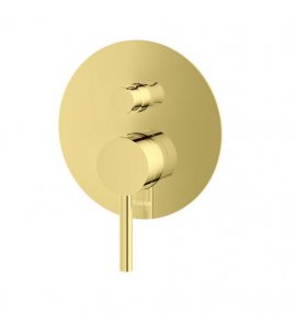   KOHLMAN Axel Bateria natryskowa podtynkowa złoty połysk QW210AGD