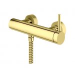   KOHLMAN Axel Bateria prysznicowa natynkowa złoty połysk QW120AGD