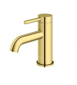   KOHLMAN Axel Bateria umywalkowa 1-otworowa złoty połysk QB100AGD