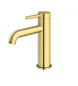   KOHLMAN Axel Bateria umywalkowa 1-otworowa złoty połysk QB105AGD