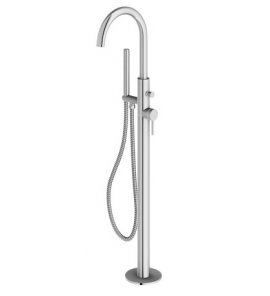 KOHLMAN Axel Bateria wannowa wolnostojąca z obrotową wylewką chrom QF1165A