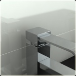 KOHLMAN AXIS Bateria umywalkowa QB100N