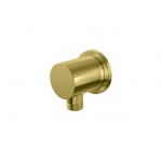   KOHLMAN Przyłącze kątowe okrągłe złoty połysk QW166EGD