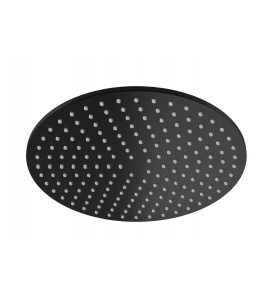  KOHLMAN Deszczownica 25 cm czarny mat R25EB