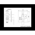 KOHLMAN EXCELENT bateria wannowa QW210H