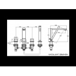KOHLMAN EXCELENT bateria wannowa QB240H