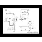 KOHLMAN EXCELENT bateria umywalkowa QB205H