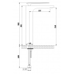 KOHLMAN EXPERIENCE Bateria umywalkowa 1-otworowa wysoka chrom QB170E