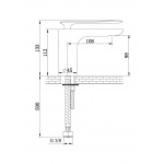   KOHLMAN EXPERIENCE Bateria umywalkowa 1-otworowa złoty połysk QB100EGD